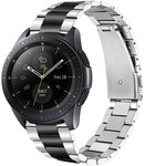 Strap-it Strap-it Bracelet acier Samsung Galaxy Watch 42mm (argent/noir)