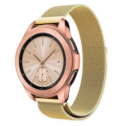 Strap-it Bracelet Milanais Samsung Galaxy Watch 42mm (or)
