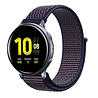 Strap-it Strap-it Bracelet nylon Samsung Galaxy Watch Active (violet-bleu) Strap-it Strap-it Bracelet nylon Samsung Galaxy Watch Active (violet-bleu)