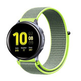 Strap-it Bracelet nylon Samsung Galaxy Watch Active (fluorescent)