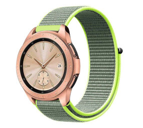 Strap-it Bracelet nylon Samsung Galaxy Watch 42mm (fluorescent)