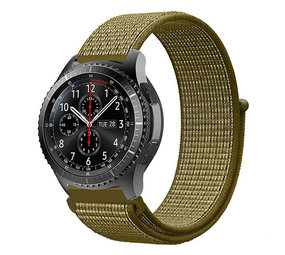 Strap-it Bracelet nylon Samsung Galaxy Watch 46mm (olive)
