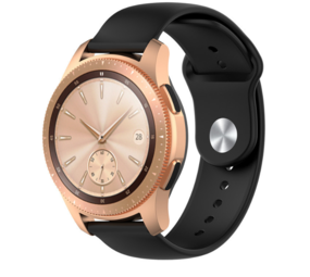 Strap-it Bracelet sport Samsung Galaxy Watch 42mm (noir)