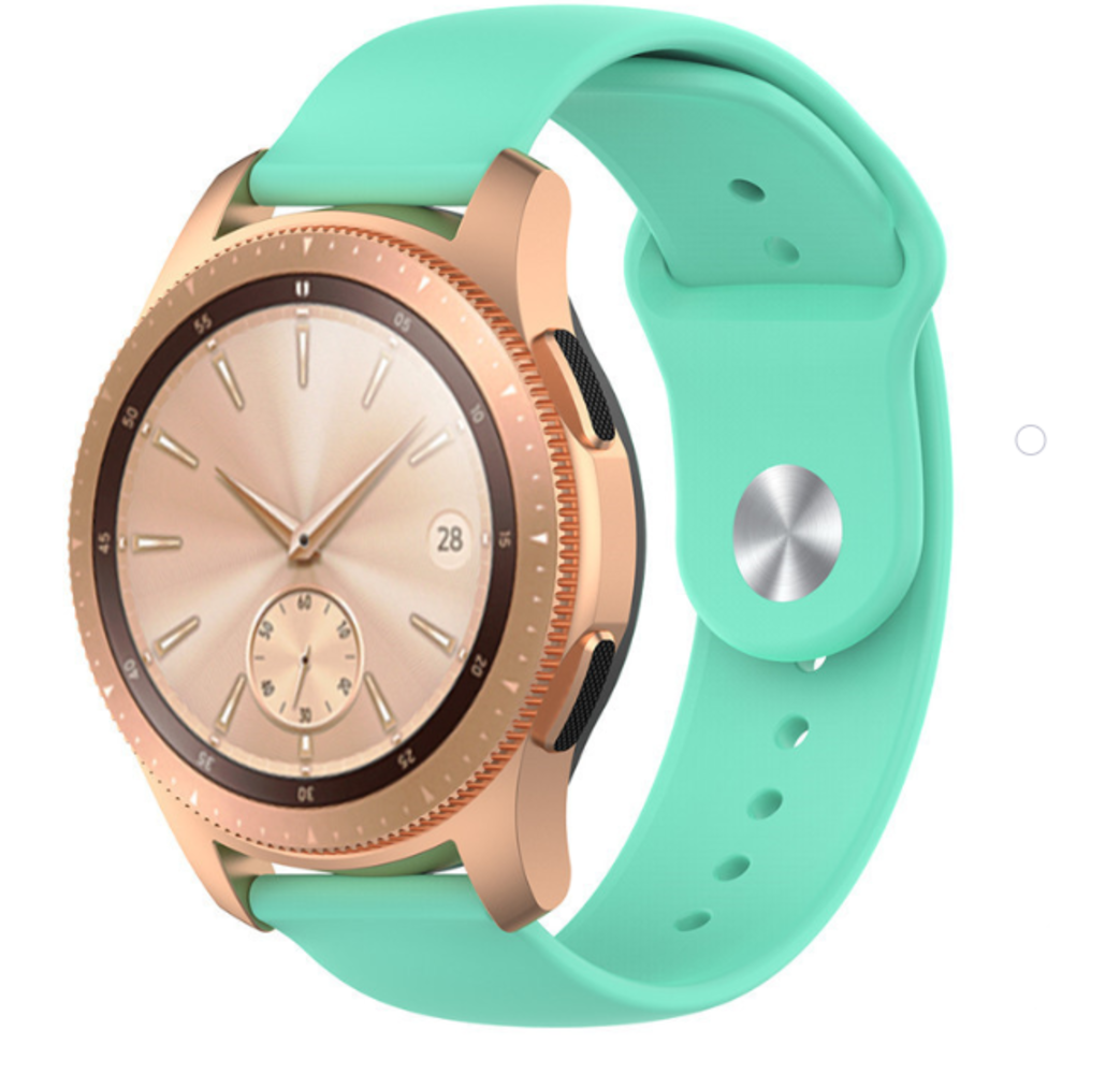 Strap-it Strap-it Bracelet sport Samsung Galaxy Watch  42mm (aqua)