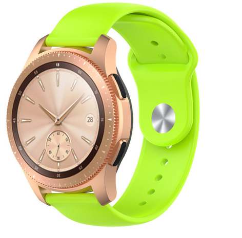 Strap-it Strap-it Bracelet sport Samsung Galaxy Watch 42mm (vert clair)
