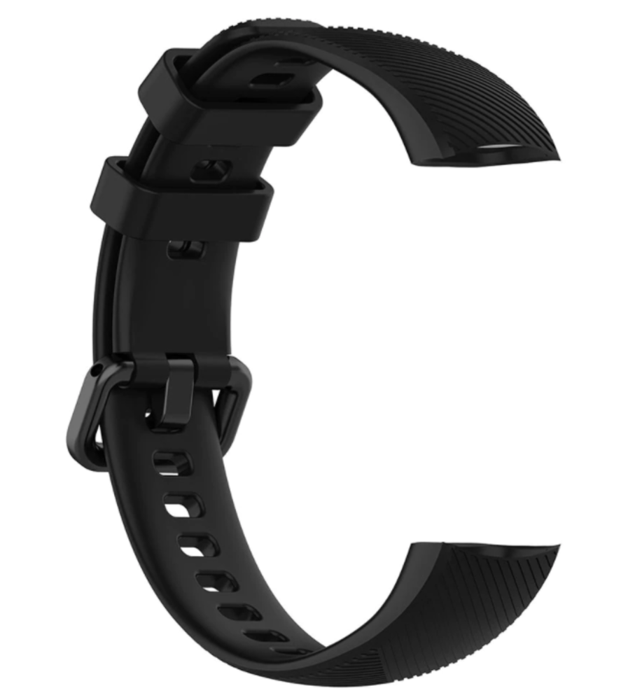 Strap-it Strap-it Bracelet silicone Honor Band 4/5 (noir)