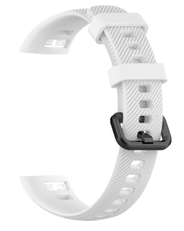 Strap-it Strap-it Bracelet silicone Honor Band 4 / 5 (blanc)