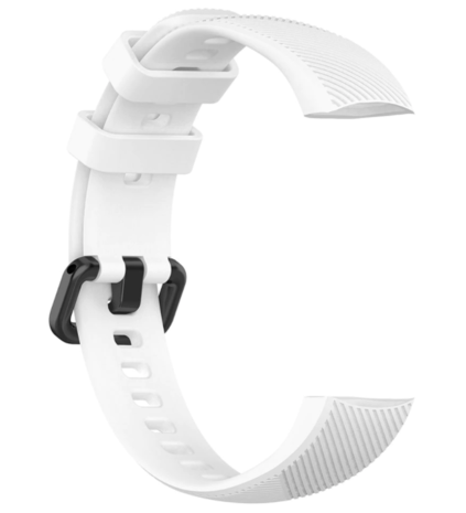 Strap-it Strap-it Bracelet silicone Honor Band 4 / 5 (blanc)