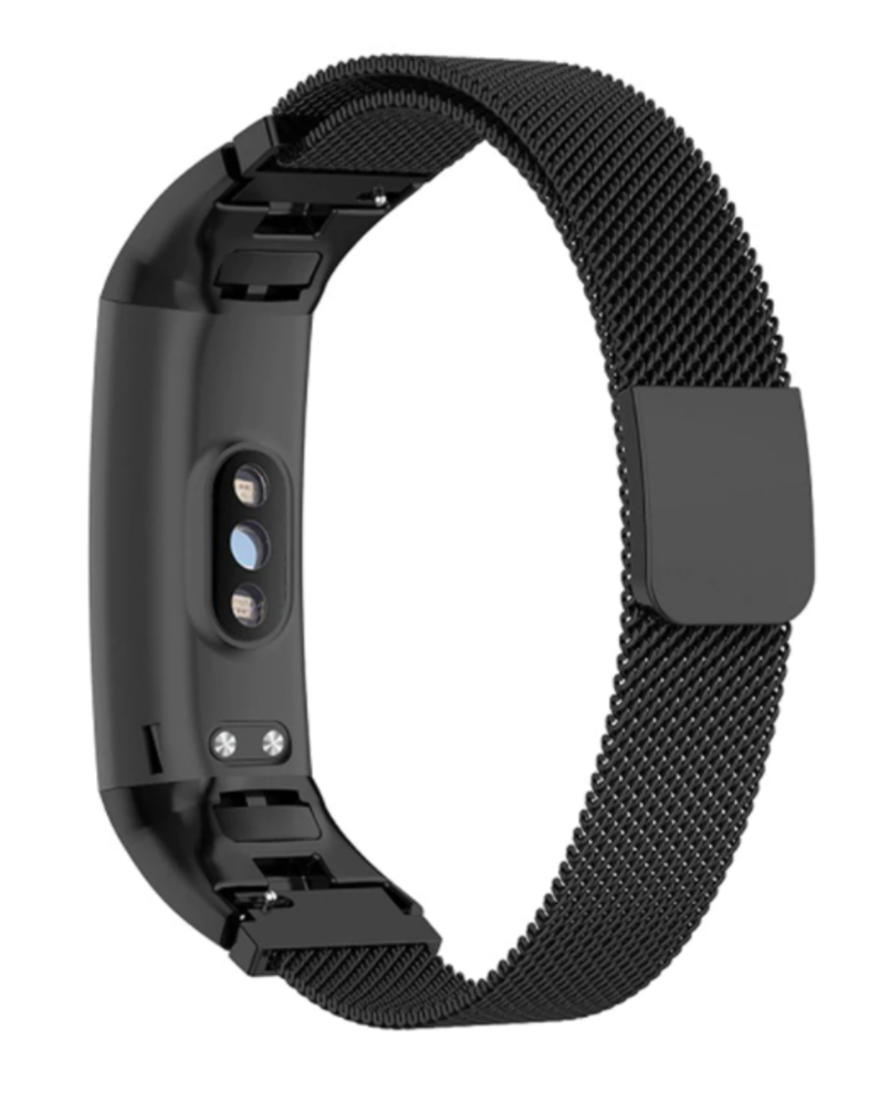 Strap-it Strap-it Bracelet Milanais Honor Band 4/5 (noir)