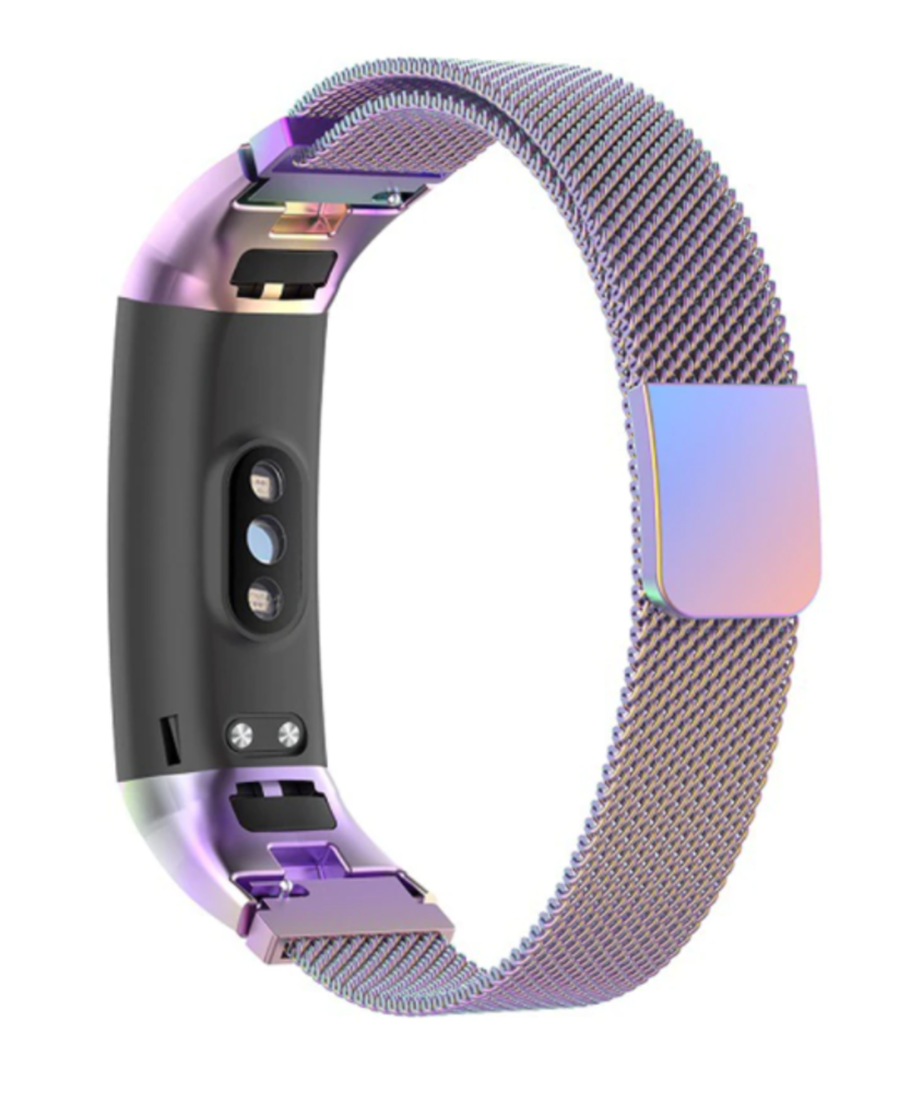 Strap-it Strap-it Bracelet Milanais Honor Band 4/5 (arc-en-ciel)