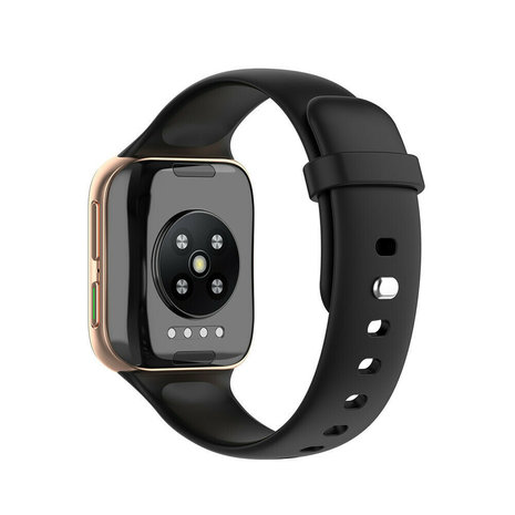 Strap-it Strap-it Bracelet silicone Oppo Watch (noir) 