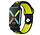 Strap-it Bracelet sport Oppo Watch (noir/jaune) 
