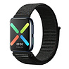 Strap-it Strap-it Bracelet nylon Oppo Watch (noir) Strap-it Strap-it Bracelet nylon Oppo Watch (noir)