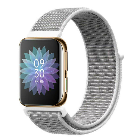 Strap-it Strap-it Bracelet nylon Oppo Watch (coquillage) Strap-it Strap-it Bracelet nylon Oppo Watch (coquillage)