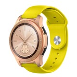 Strap-it Bracelet sport Samsung Galaxy Watch 42mm (jaune)