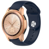 Strap-it Bracelet sport Samsung Galaxy Watch 42mm (bleu foncé)