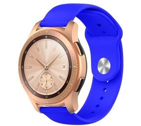 Strap-it Bracelet sport Samsung Galaxy Watch 42mm (bleu)