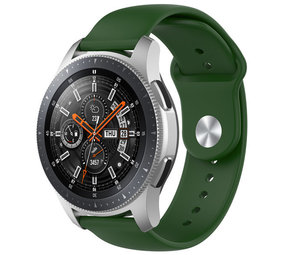 Strap-it Bracelet sport Samsung Galaxy Watch 46mm (vert armée)