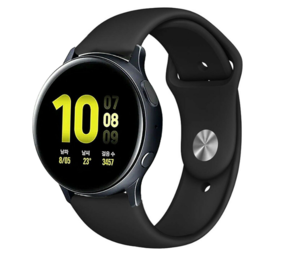 Strap-it Bracelet sport Samsung Galaxy Watch Active (noir)