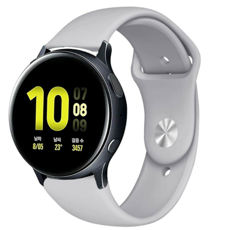 Strap-it Strap-it Bracelet sport Samsung Galaxy Watch Active (gris)