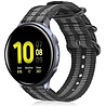 Strap-it Strap-it Bracelet nylon boucle Samsung Galaxy Watch Active (noir/gris) Strap-it Strap-it Bracelet nylon boucle Samsung Galaxy Watch Active (noir/gris)