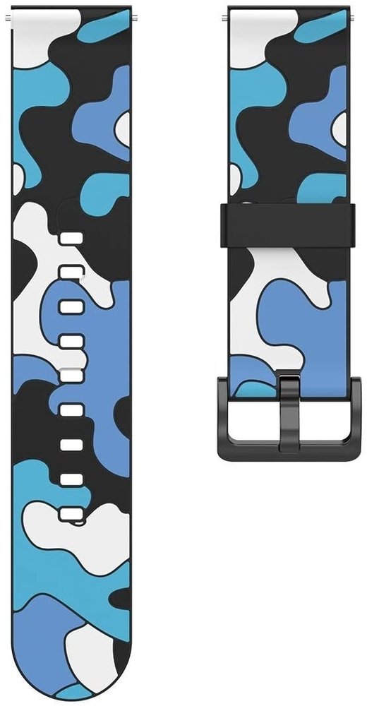 Strap-it Strap-it Bracelet sport camouflage Polar Ignite (bleu)