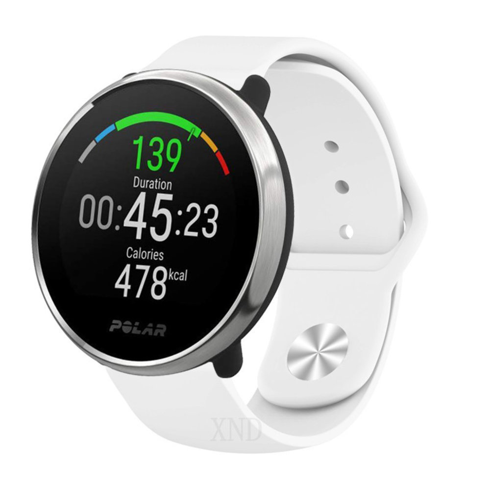 Strap-it Strap-it Bracelet sport Polar Ignite (blanc)