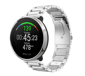 Strap-it Bracelet acier Polar Ignite (argent)