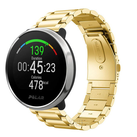 Strap-it Strap-it Bracelet acier Polar Ignite (or)