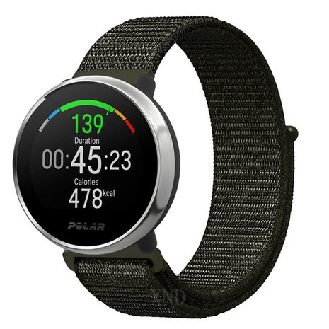 Strap-it Strap-it Bracelet nylon Polar Ignite (vert olive)