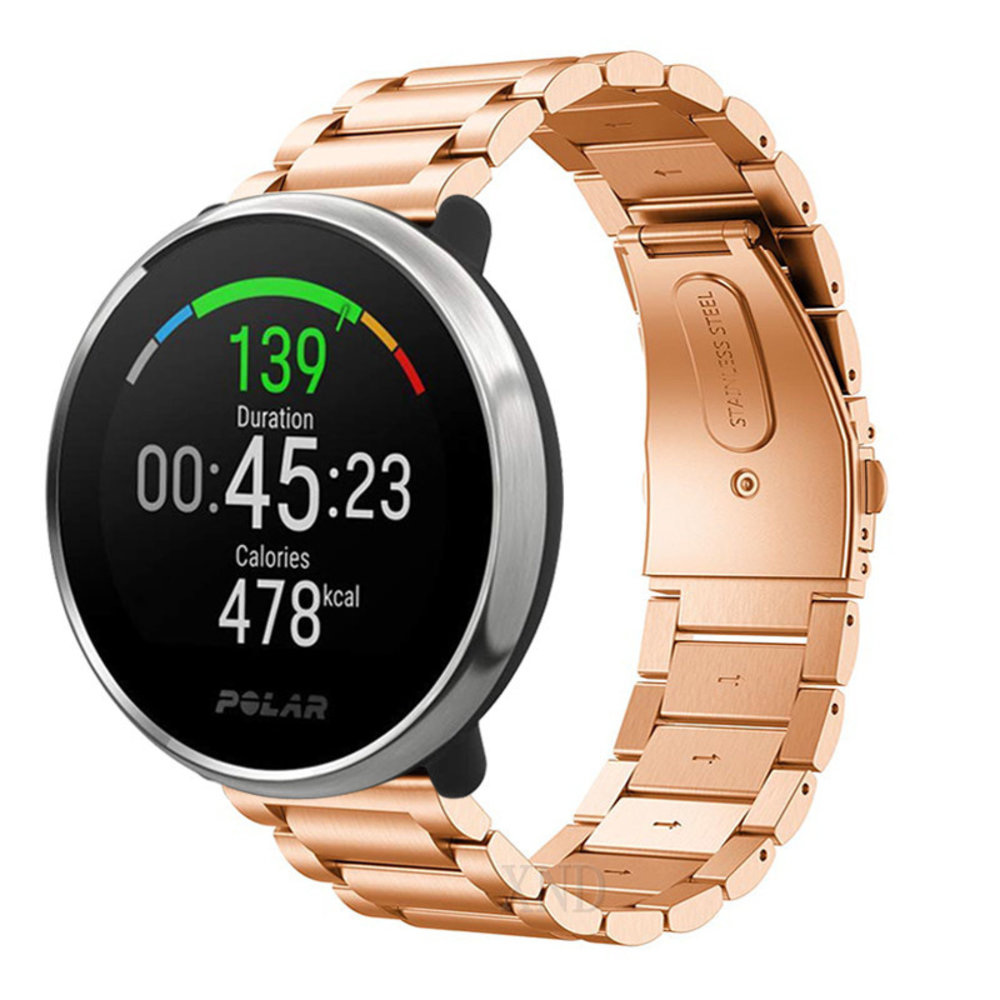 Strap-it Strap-it Bracelet acier Polar Unite (or rose)