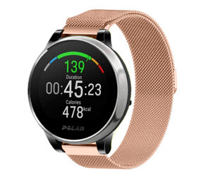 Strap-it Bracelet Milanais Polar Grit X (or rose)