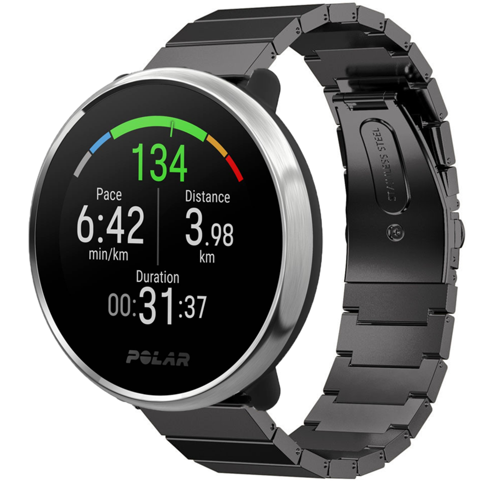 Strap-it Strap-it Bracelet métal Polar Ignite (noir) Strap-it Strap-it Bracelet métal Polar Ignite (noir)