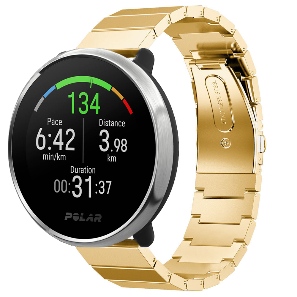 Strap-it Strap-it Bracelet métal Polar Ignite (or) Strap-it Strap-it Bracelet métal Polar Ignite (or)