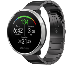 Strap-it Bracelet métal Polar Unite (noir)