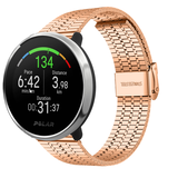 Strap-it Bracelet acier inoxydable Polar Ignite (or rose)