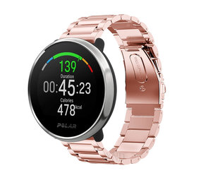Strap-it Bracelet acier Polar Unite (rose)