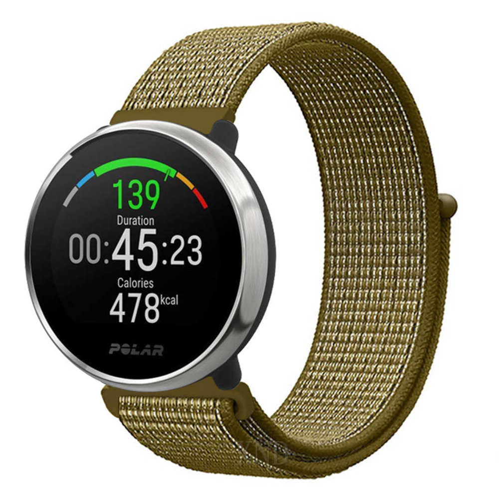 Strap-it Strap-it Bracelet nylon Polar Ignite (olive)