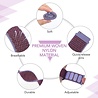 Strap-it Strap-it Bracelet nylon Polar Ignite 2 (lilas) Strap-it Strap-it Bracelet nylon Polar Ignite 2 (lilas)