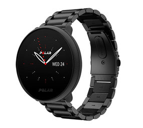 Strap-it Bracelet acier Polar Ignite 2 (noir)
