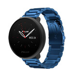Strap-it Bracelet acier Polar Ignite 2 (bleu)