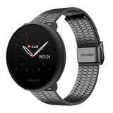 Strap-it Bracelet acier inoxydable Polar Ignite 2 (noir)