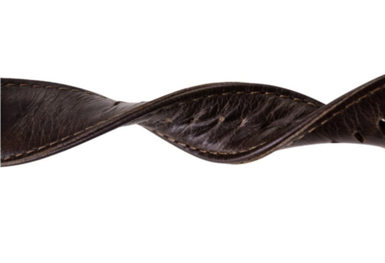 Strap-it Strap-it Bracelet cuir Polar Ignite 2 (marron foncé)