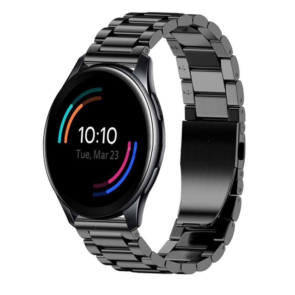 Strap-it Strap-it Bracelet acier OnePlus Watch (noir)