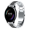 Strap-it Strap-it Bracelet acier OnePlus Watch (argent/noir) Strap-it Strap-it Bracelet acier OnePlus Watch (argent/noir)