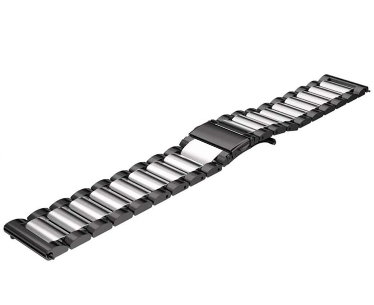 Strap-it Strap-it Bracelet acier OnePlus Watch (noir/argent)