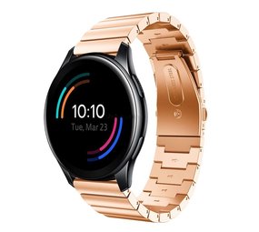 Strap-it Bracelet métal OnePlus Watch (or rose)