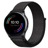 Strap-it Bracelet nylon pour OnePlus Watch (noir)