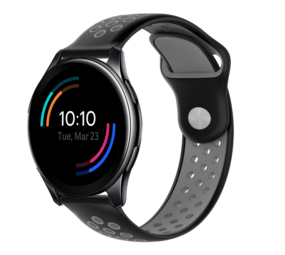 Strap-it Bracelet sport OnePlus Watch (noir/gris)