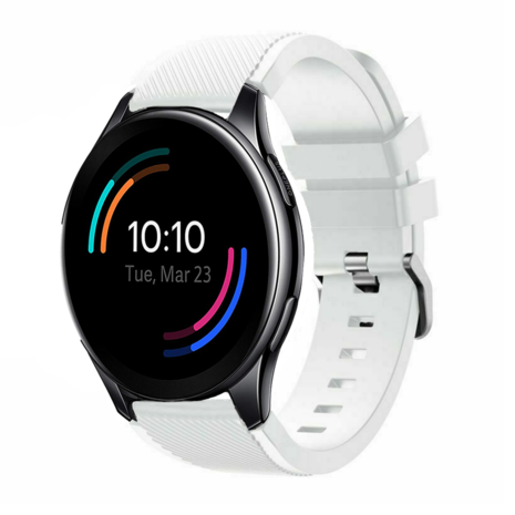 Strap-it Strap-it Bracelet silicone OnePlus Watch (blanc)
